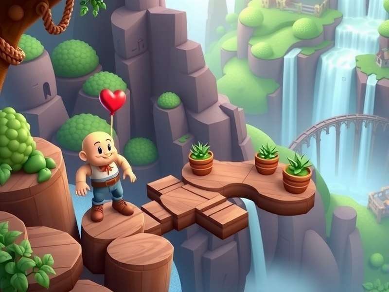 Nutmeg Niagara Leap Main Character in Action Nutmeg Niagara Leap Game Hero Image